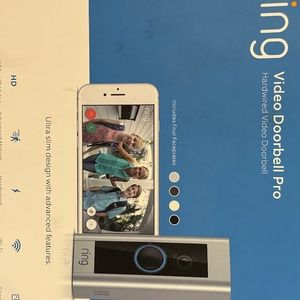 Vidéo door bell wired door bell